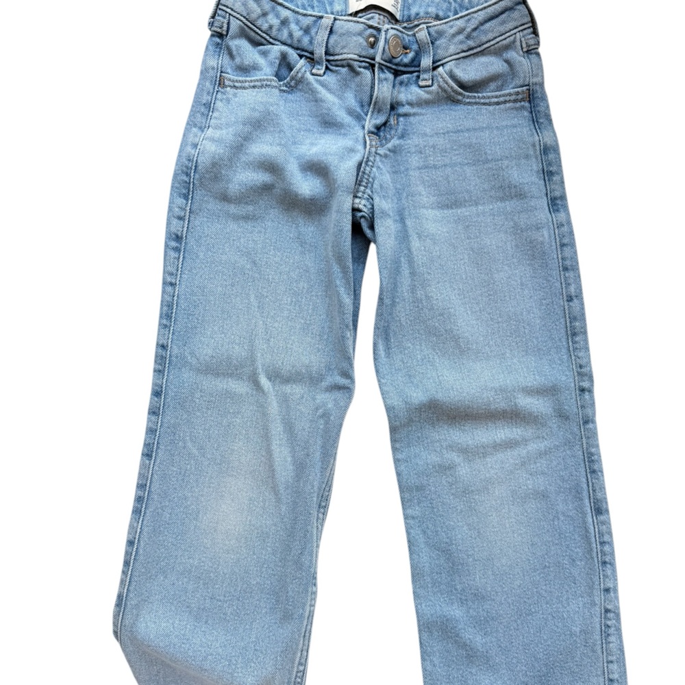 Abercrombie kids kids high rise ultra wide jeans Size 5/6